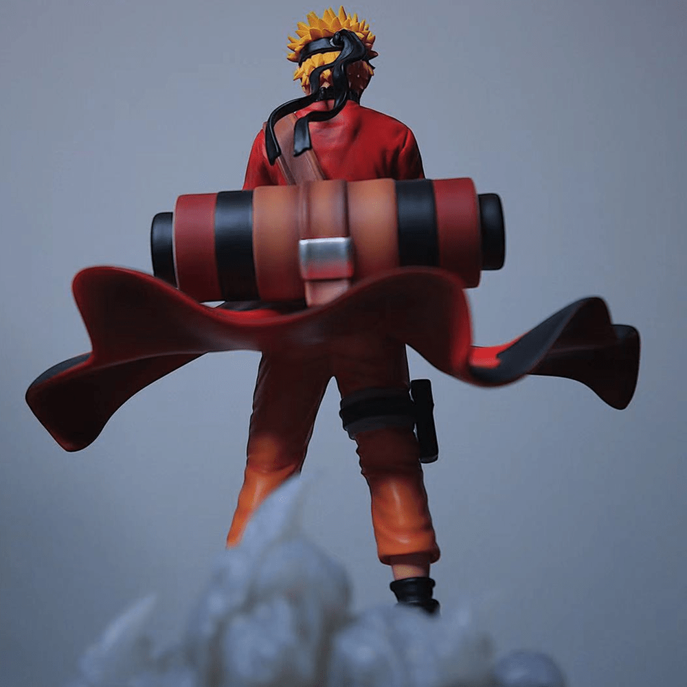 Figurine Naruto Édition Légendaire - Uzumaki Naruto détails vibrants
