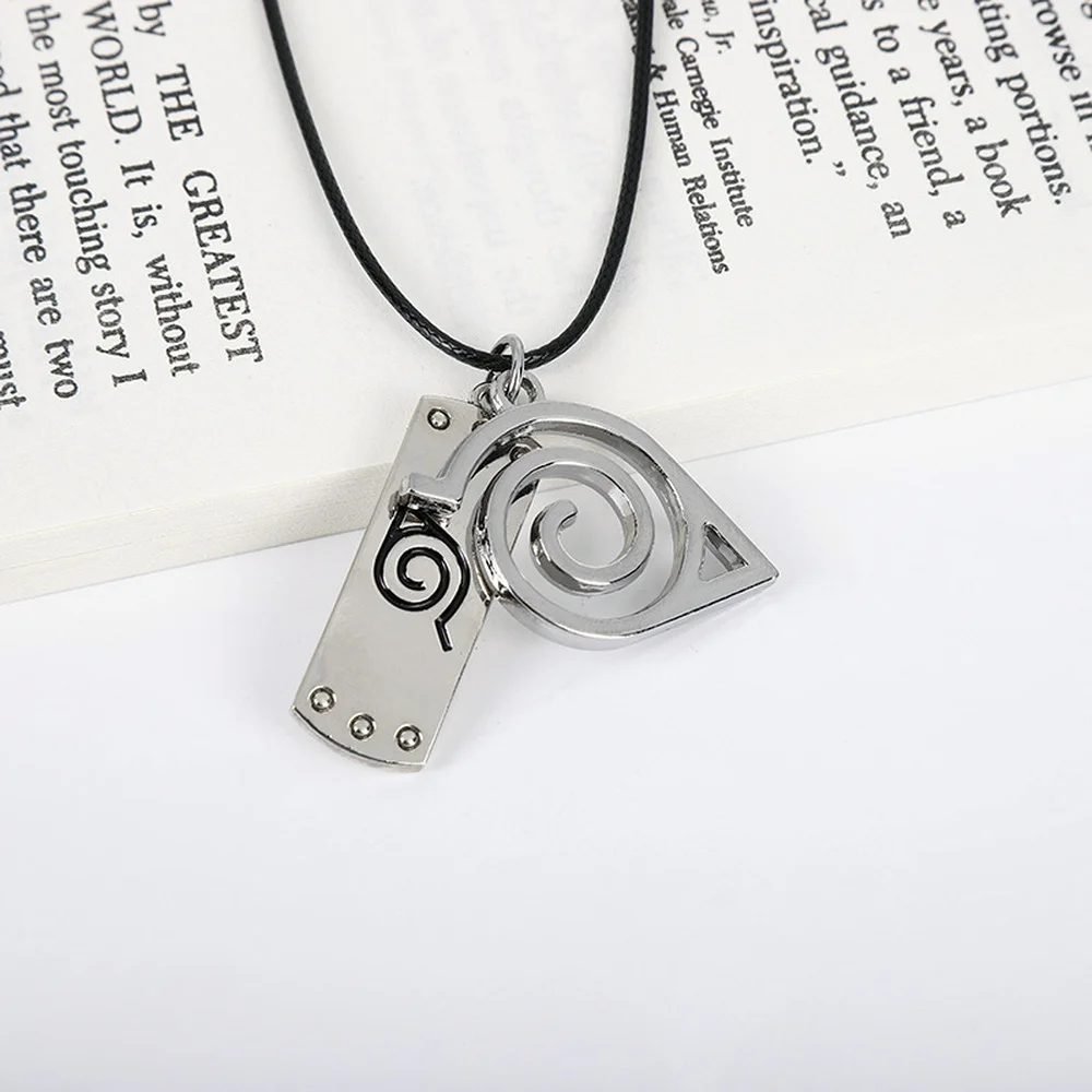 Collier Konoha Naruto vue de face