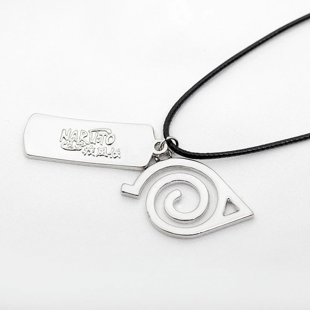 Détail Collier Konoha Naruto