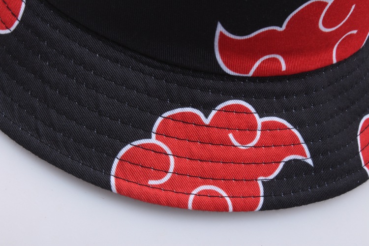 Naruto Chapeau de seau Akatsuki - Vue de dos