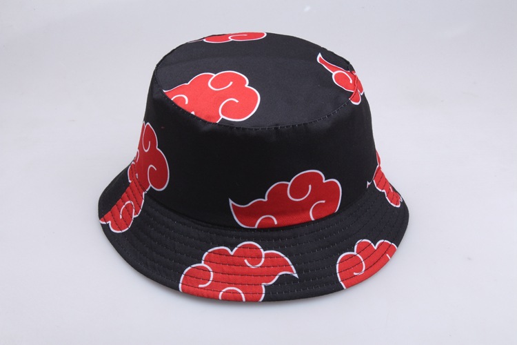 Naruto Chapeau de seau Akatsuki - Vue de côté
