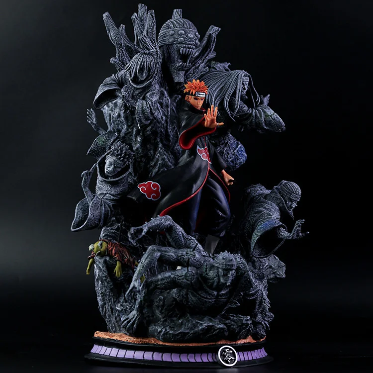 Vue frontale de la Figurine Naruto Élite – Akatsuki Pain